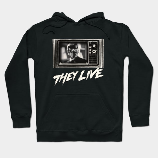 They Live Hoodie by GiGiGabutto